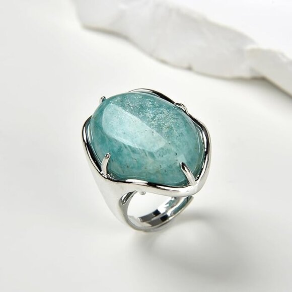 Natural Stone Ring - Picture 1 of 5